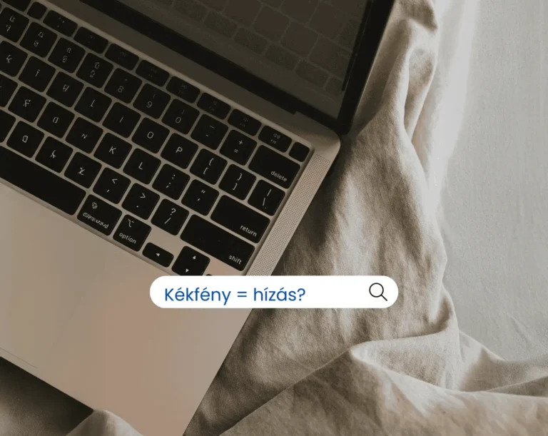 Kékfény: 4 bizonyíték, hogy miért akadályozza ez a fogyást